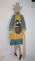 Wooden Rustic Doll