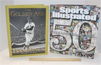 SI 50th Anniversary & Golden Age of Baseball Books