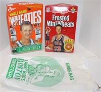 Larry Bird Cereal Boxes