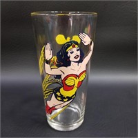 1978 Wonder Woman Pepsi Collection Glass 6"