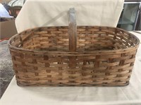 Split Oak Market Basket, 21 1/2'L