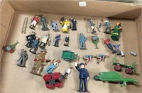 Lot Metal Figures & Accessories, Some Britains