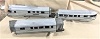 Train Cars, Cast Aluminum, Burlington Zephyr