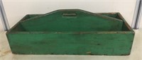 Painted Green Tool Carrier 32"L x 15"d