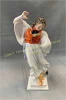 Herend figurine, dancer-danseur, 12 inches-pouces