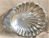 Sterling Shell Dish, Celini Craft Hand Wrought