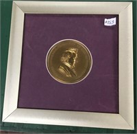 James Buchannan Bronze Presentation Medallion 1860