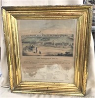 Print, Camp Lafayette @ York Pa, 1841