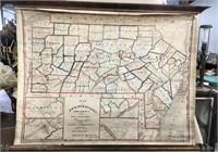 Carlisle Pa. Sarah Davis 1842 Map