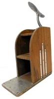 Wooden Shoe Shine Stand