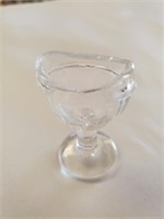 Antique Clear Glass Eye Wash Cup