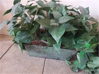 Artificial Decor, Metal Planter #2