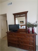 Klaussener Wood Dresser W/ Mirror