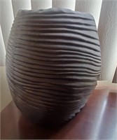 Ceramic Vase Decor, Striped Design