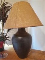 Ceramic Base Lamp W/ Shade