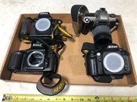 4 Nikon 35mm Cameras