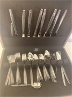 Stainless Steel Flatware with Case
