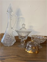 Crystal Decanter Candy Dish & serving
Decanter