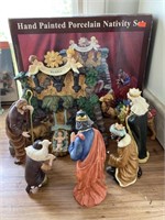 Nativity Scene Figures Porcelain
