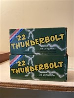 Thunderbolt 22 Long Rifle  2 boxes of 500 in