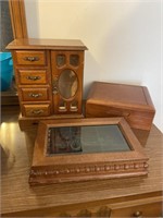Wood Jewelry Boxes (3)