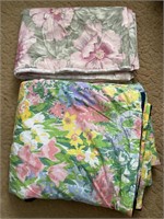 Floral Full/Queen Bed Quilts (2)