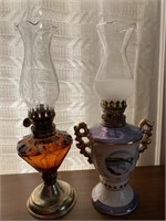 Two Vintage Petite Oil Lamps
One is from Niagara