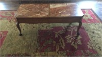 Coffee Table With Marble tops 4'