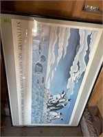 G - Framed Penguin Poster