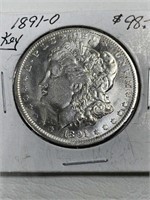 1891-O $1 Key