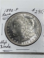 1892-P $1 Rare High Grade