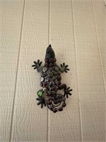 P - Decorative Lizard Wall Sculpture