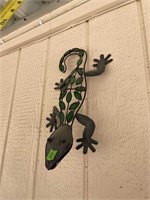 P - Lizard Wall Sculpture Art
