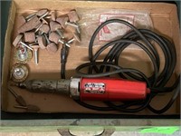 MILWAUKEE TOOLS DIE GRINDER W/ ASST. GRINDERS