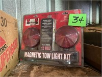 12V MAGNETIC TOW LIGHT KIT - NEW