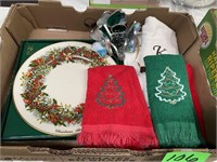 CHRISTMAS HAND TOWELS - LENOX PLATE - MORE