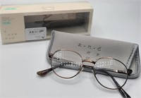 A New Day Reading Glasses with Soft Case