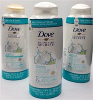 Lot of 3 Dove Nourishing Secrets Conditioner