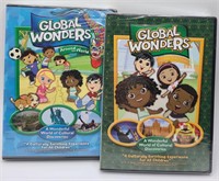Lot of 2 Global Wonders Children's DVD's