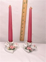 Porcelain Stick Holders