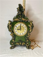 Vintage Green Clock