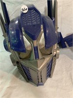 Transformer Optimus plastic helmet