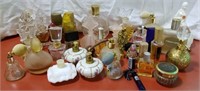 Perfume bottles, atomizers, all sizes and aromas