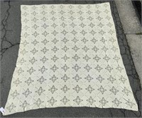 Crochet bedspread - 96" x 106"