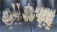 Large lot of Vintage Barware