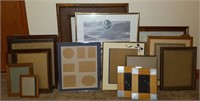 17 Picture Frames Various Sizes