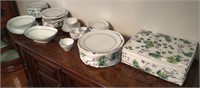 Vintage Kenmark Service for 8 China Serving Pieces