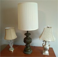 Lot of 3 Nice Lamps