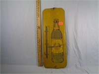 Mason's Root Beer Metal Thermometer 25.5"x10"