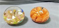 Glass Paper Weights (2)